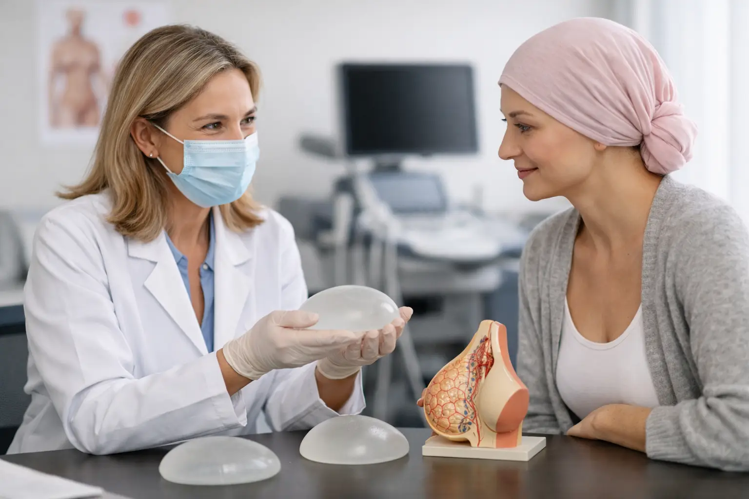 Como é reconstrução mamária na prática