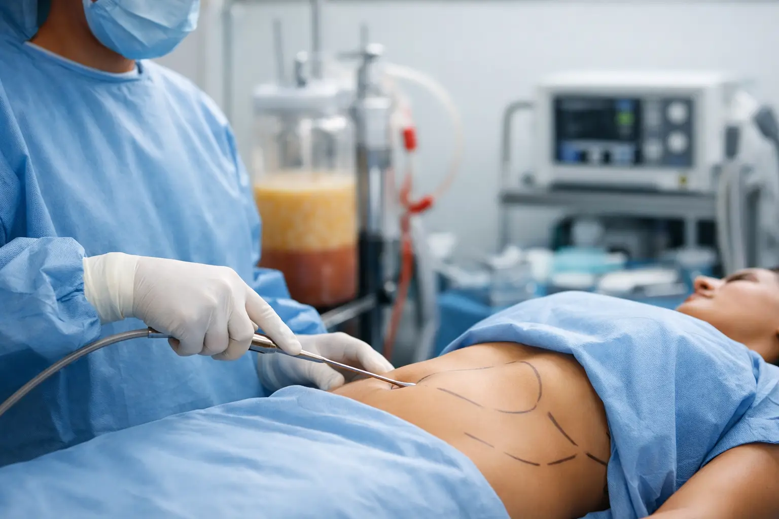 Como funciona lipoaspiração segura?