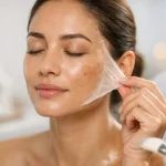 Peeling facial para manchas: quando vale a pena