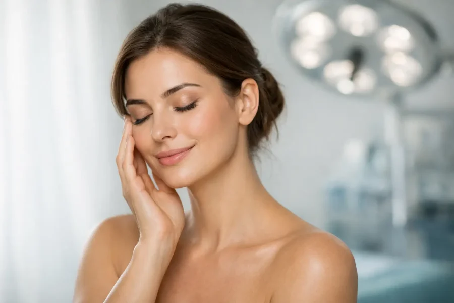 Resultado natural em cirurgia plástica