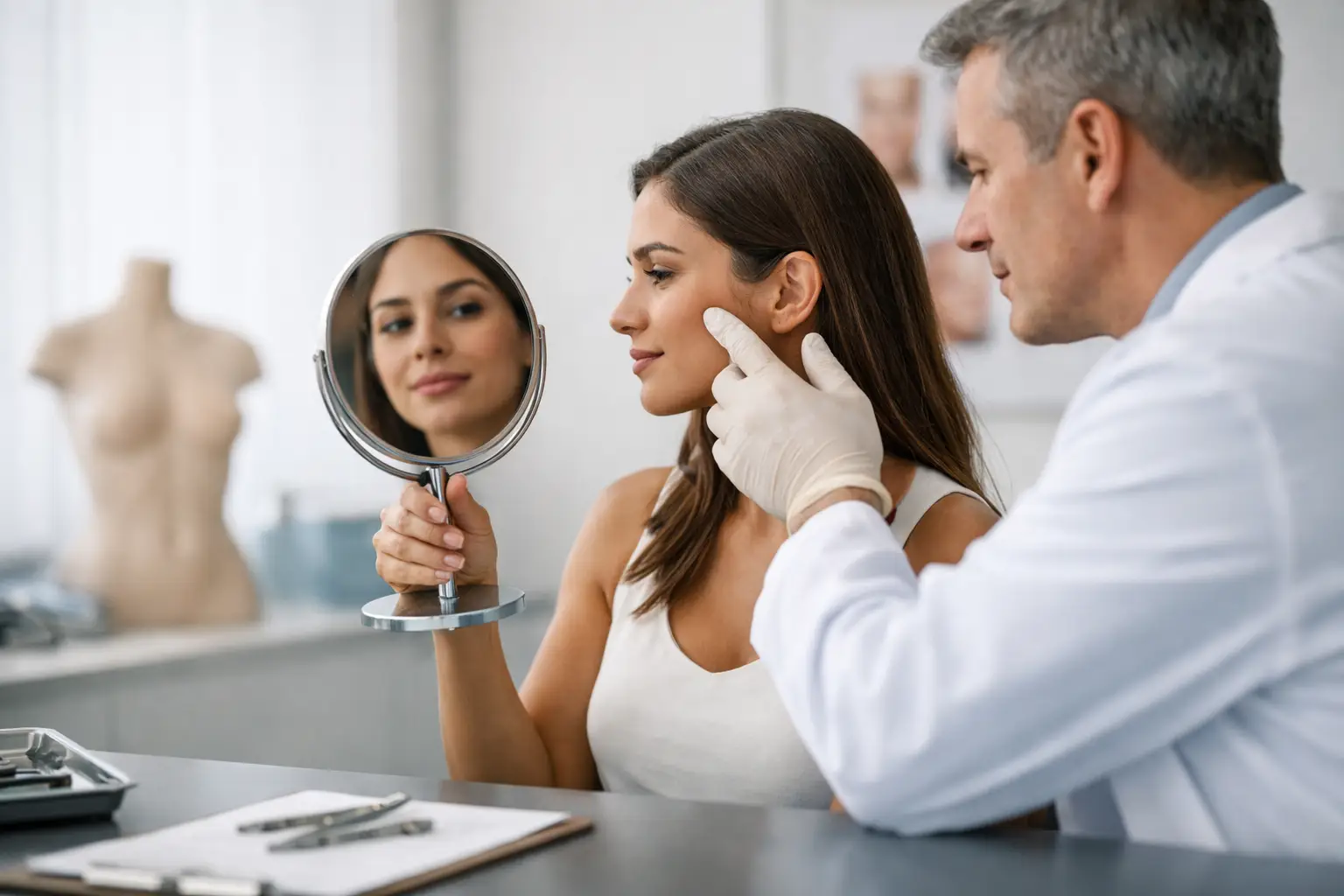 Como funciona consulta cirurgia plástica