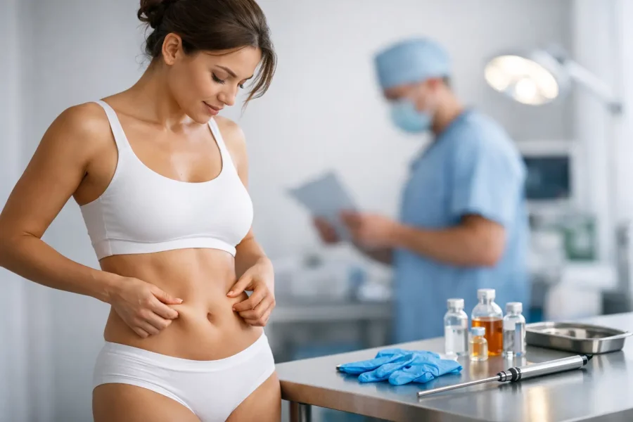 Como se preparar para lipoaspiração