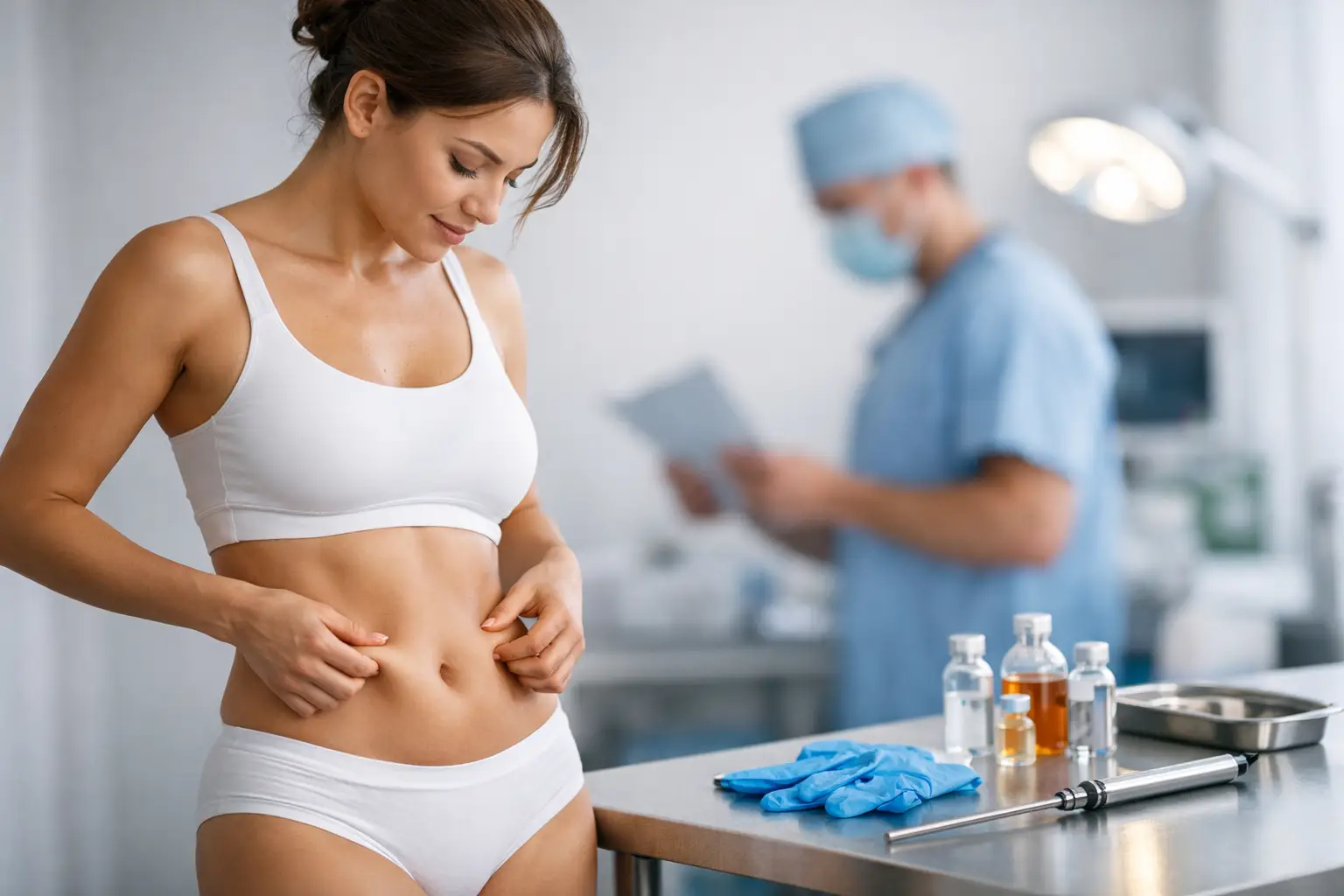 Como se preparar para lipoaspiração