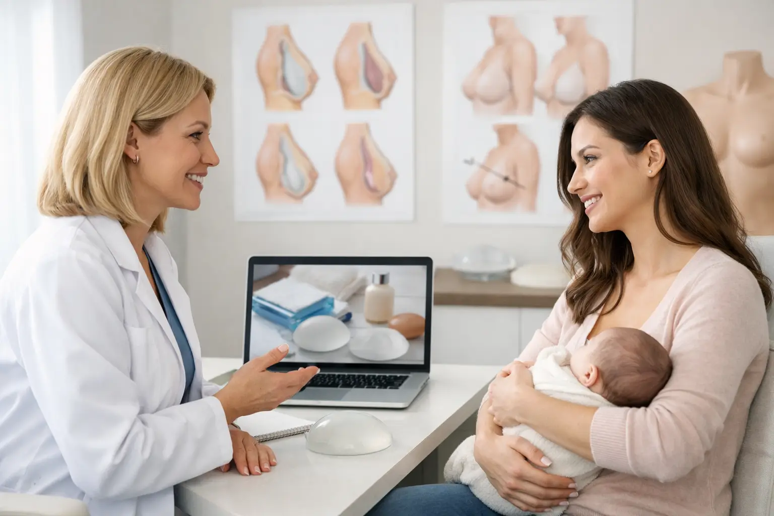 Mamoplastia interfere na amamentação?