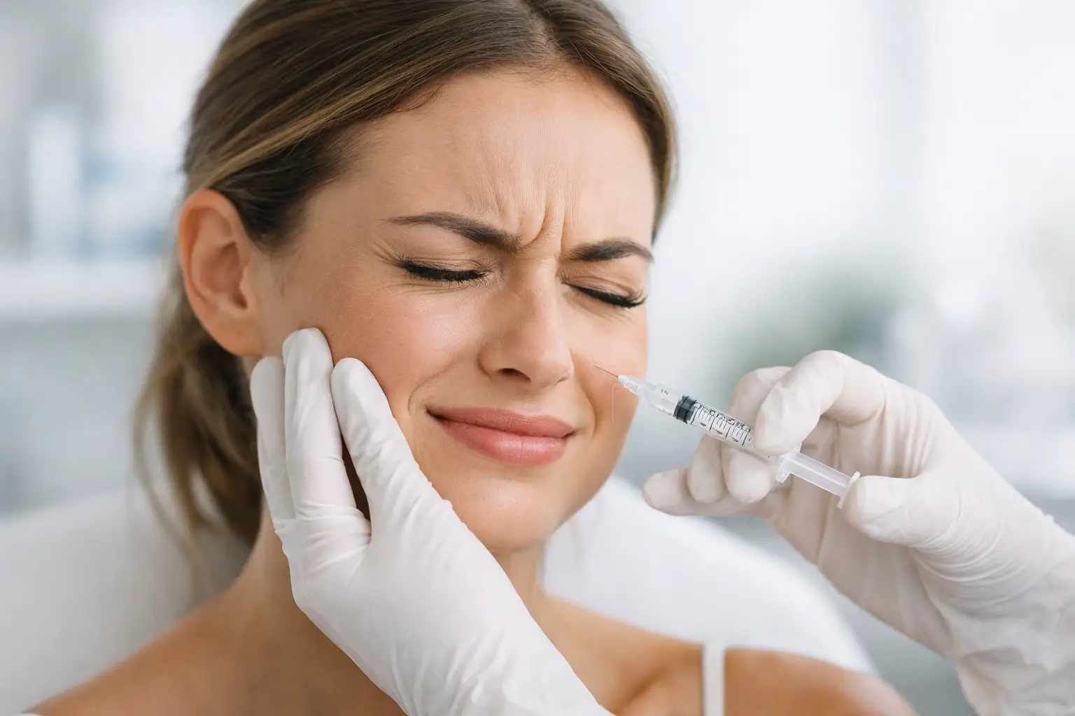 Preenchimento facial dói muito? Entenda