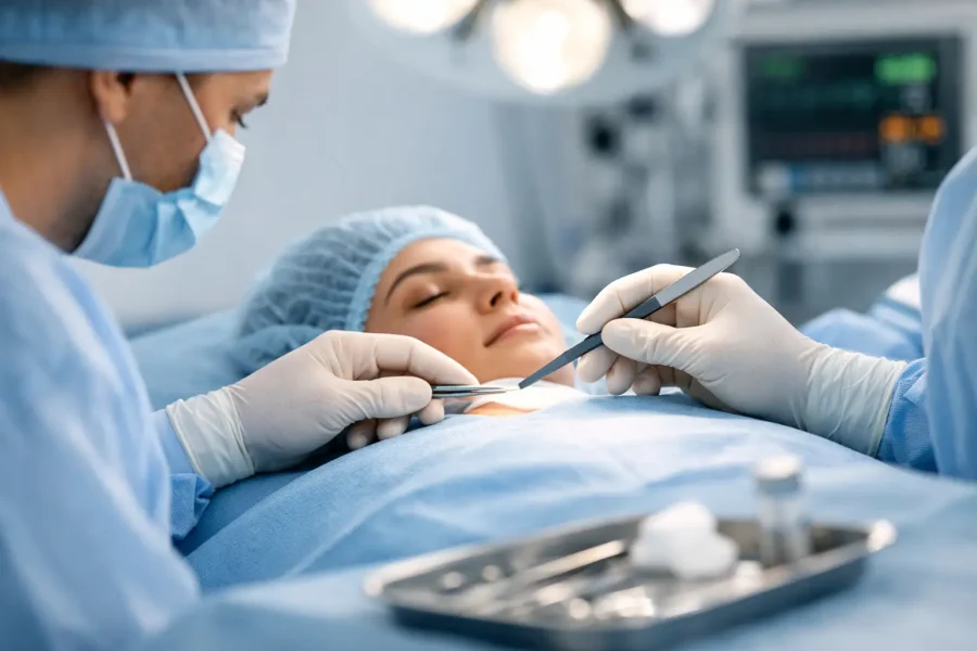 Segurança em pequenas cirurgias médicas