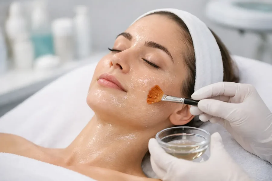 Como funciona o peeling médico facial na pele?