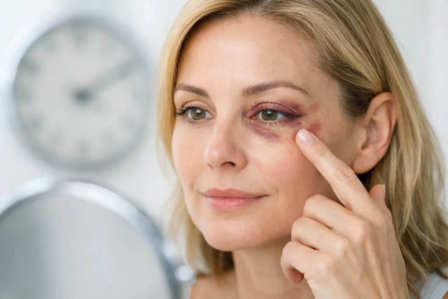 Quanto tempo dura o inchaço da blefaroplastia?