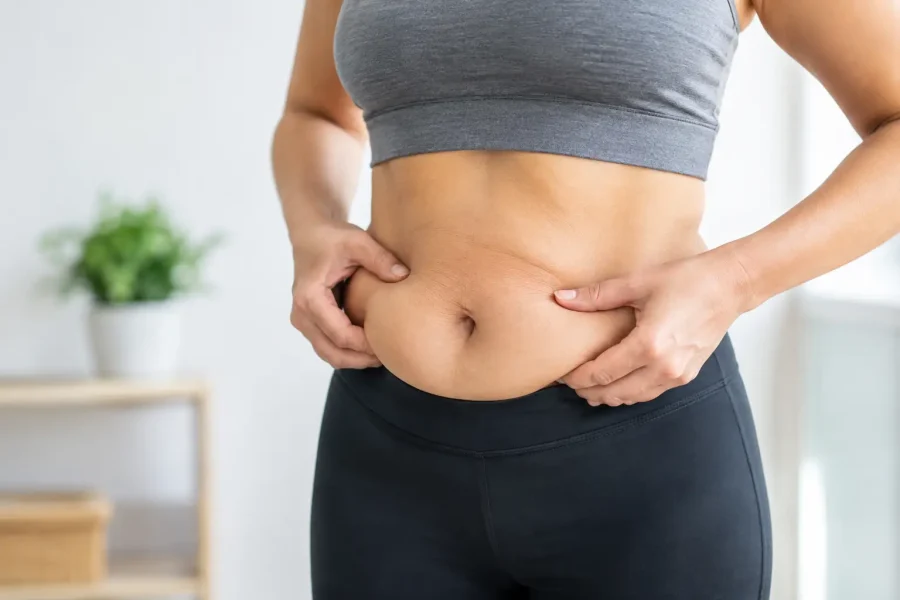 Sinais de flacidez abdominal: como identificar