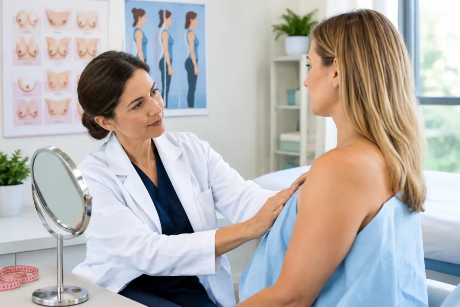 5 sinais de ptose mamária e quando procurar avaliação