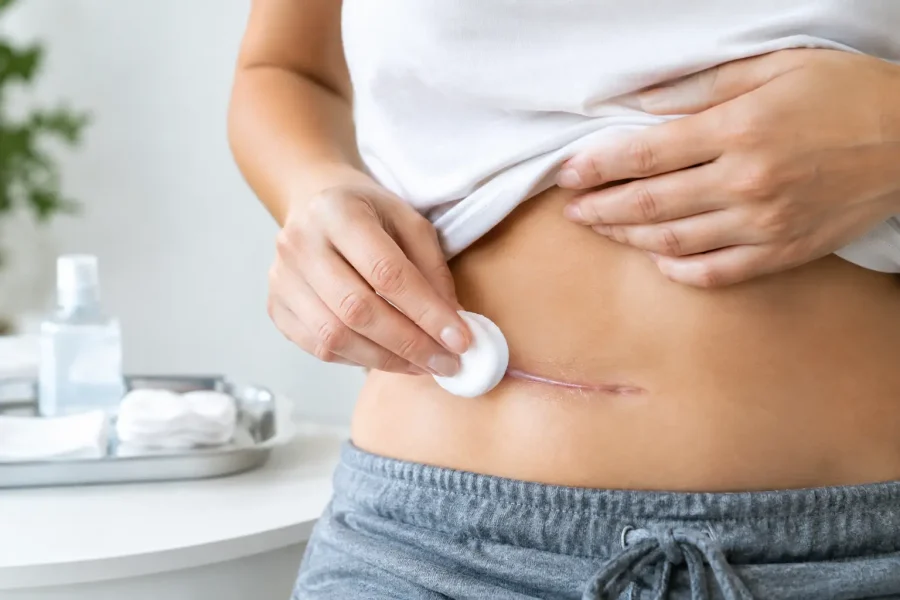 Como higienizar cicatriz de cirurgia com segurança